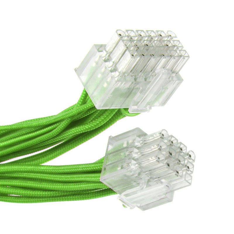 Super Flower Sleeve Cable Kit - grün