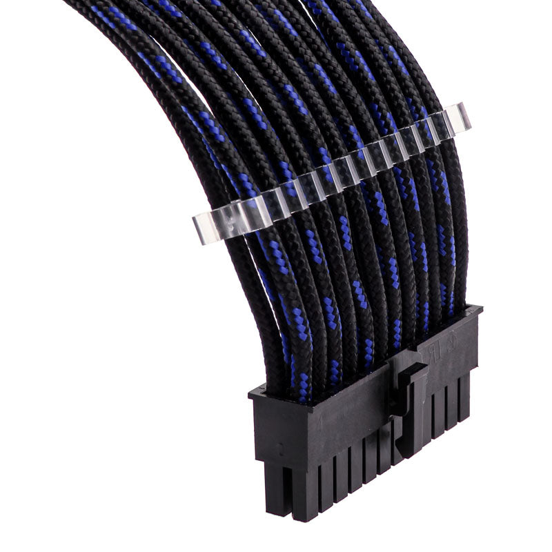 PHANTEKS Verlängerungskabel-Set, 500mm, S-Muster - schwarz/blau