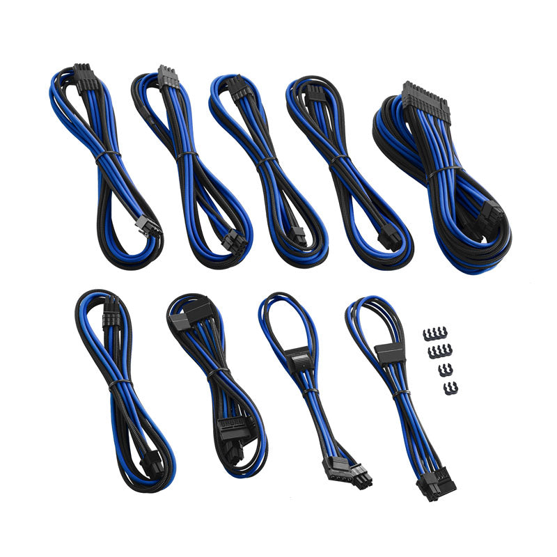 CableMod C-Series PRO ModMesh Cable Kit für Corsair AXi/HXi/RM (Yellow Label) - schwarz/blau