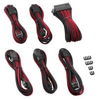 CableMod PRO ModMesh Cable Extension Kit - schwarz/rot
