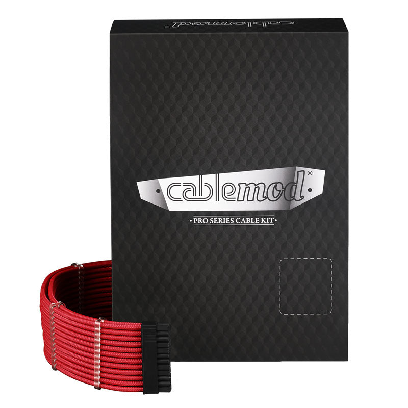 CableMod PRO ModMesh RT ASUS/Seasonic/Phanteks Cable Kits - rot