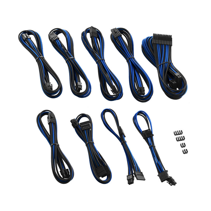 CableMod PRO ModMesh RT ASUS/Seasonic/Phanteks Cable Kits - schwarz/blau