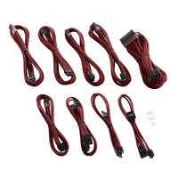 CableMod C-Series PRO ModMesh Cable Kit für Corsair AXi/HXi/RM (Yellow Label) - blutrot