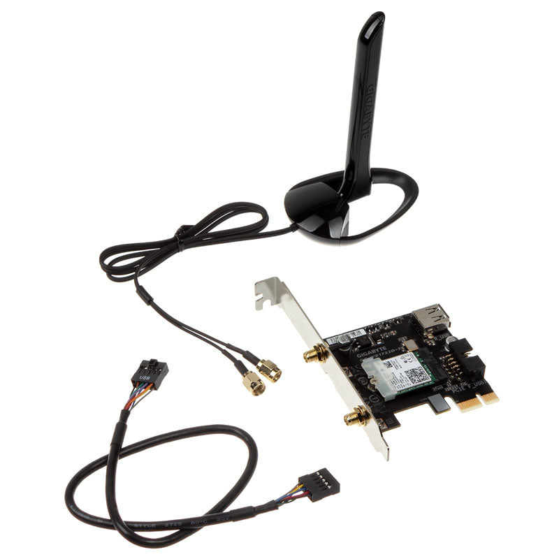 GIGABYTE WB1733D-I, WLAN + Bluetooth 5.0 Adapter PCIe 802.11ac