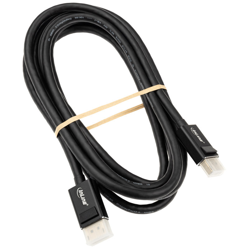 InLine DisplayPort 2.0 Kabel, 8K4K UHBR, schwarz - 3m