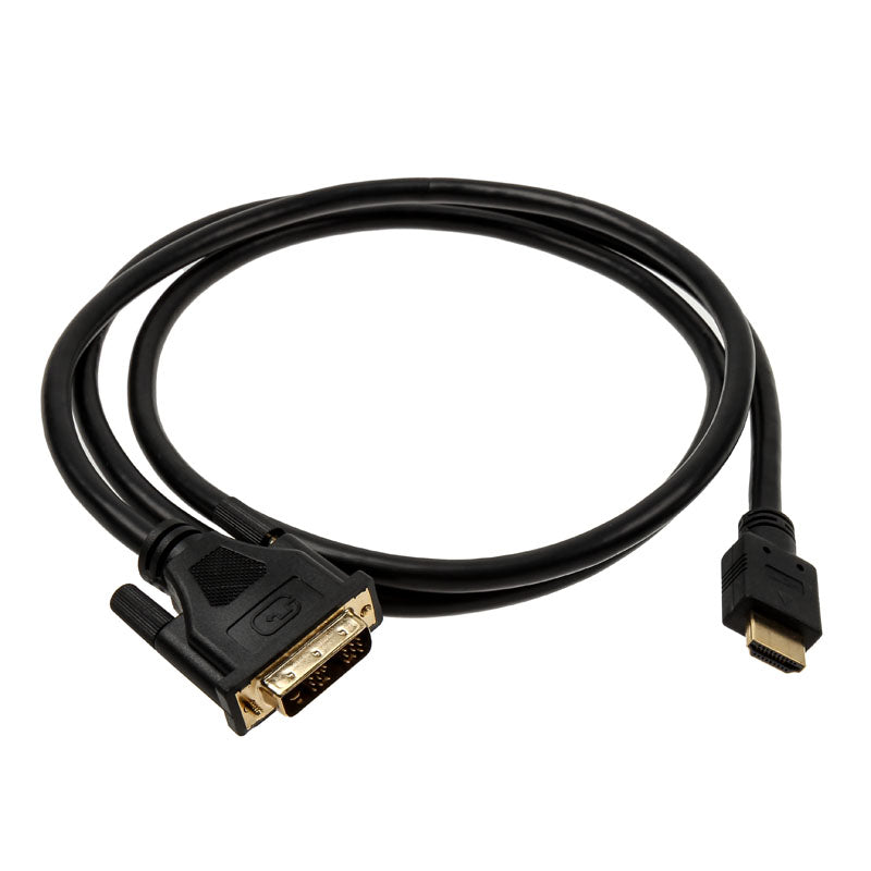 InLine HDMI zu DVI Adapter Kabel High Speed, schwarz - 1,5m