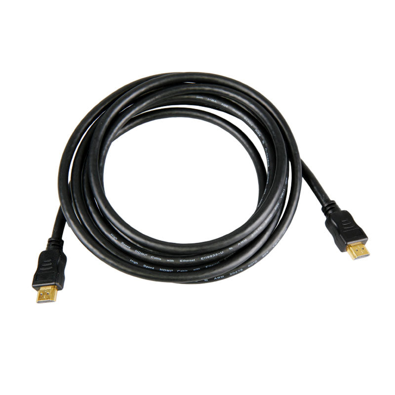 InLine HDMI Kabel High Speed mit Ethernet, schwarz - 3m