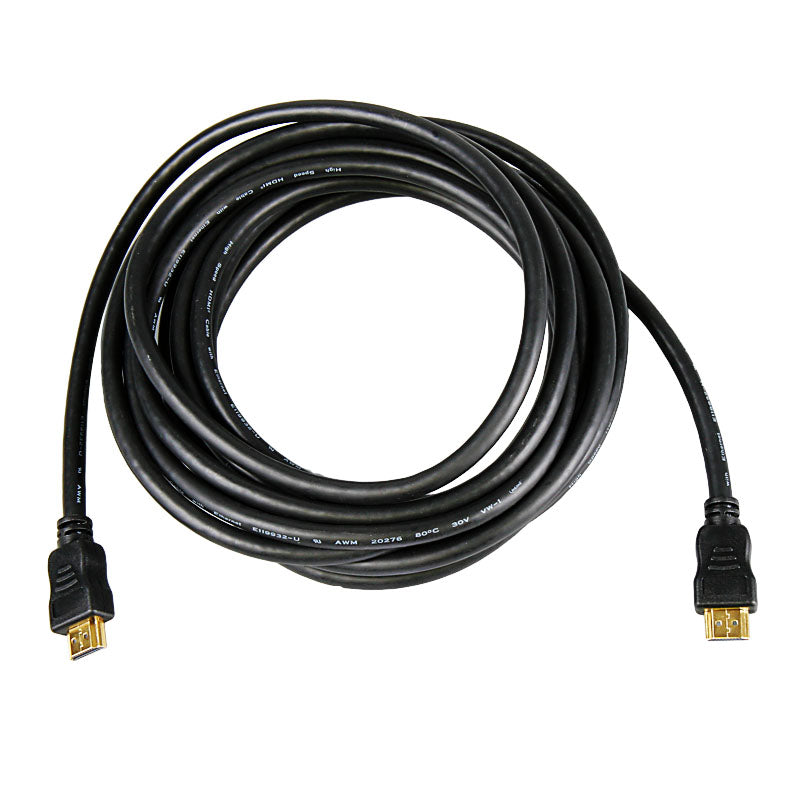 InLine HDMI Kabel High Speed mit Ethernet, schwarz - 5m