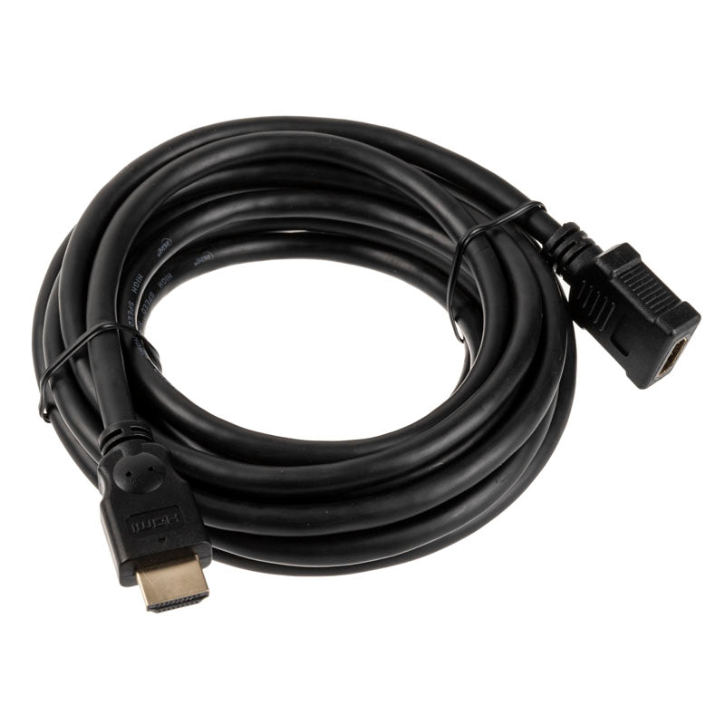 InLine HDMI Verlängerung Stecker / Buchse, schwarz - 5m