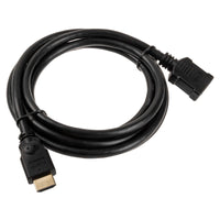 InLine HDMI Verlängerung Stecker / Buchse, schwarz - 2m
