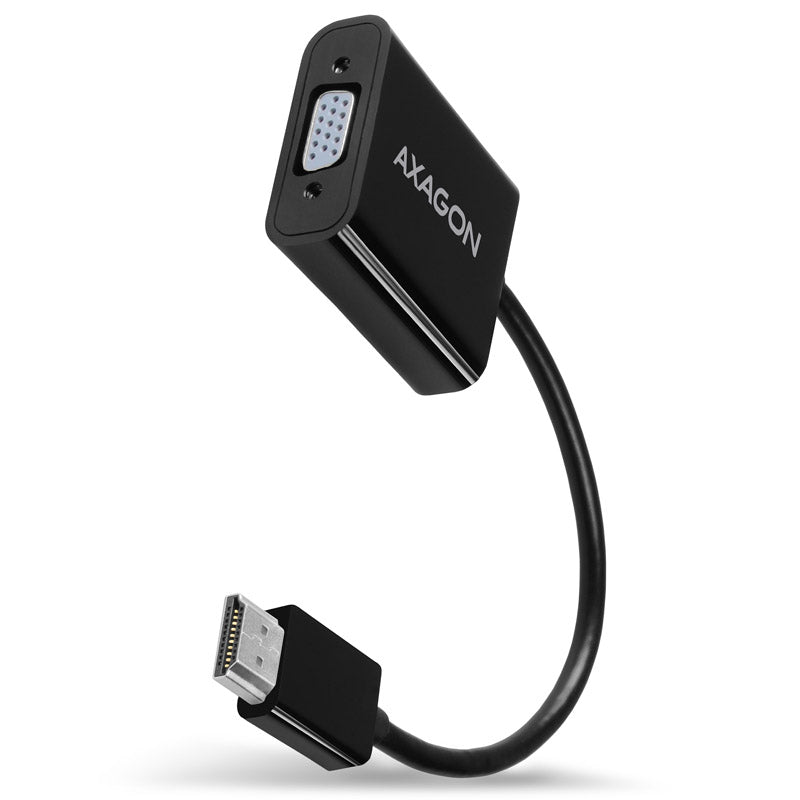 AXAGON RVH-VGAN, HDMI auf VGA Reduction / Adapter, Full HD, Audio OUT