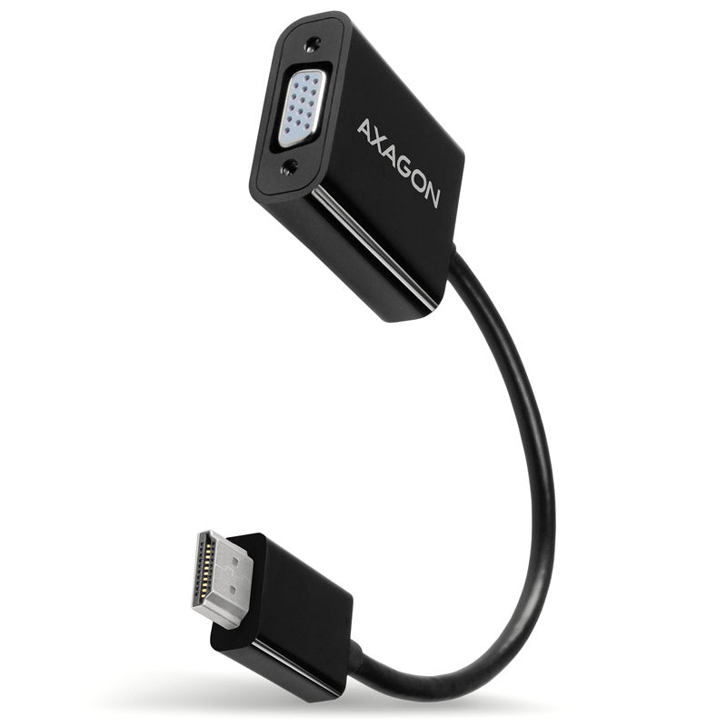 AXAGON RVH-VGN, HDMI auf VGA Reduction / Adapter, WUXGA - schwarz