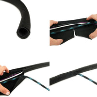 LABEL THE CABLE Kabelschlauch 2m - schwarz