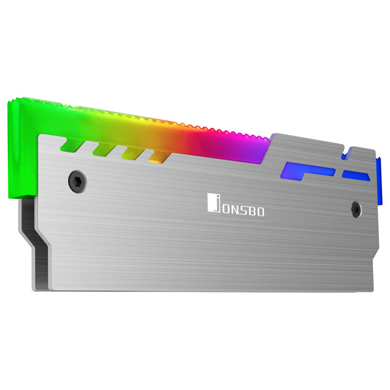 Jonsbo NC-3 2x ARGB-RAM Kühler - silber
