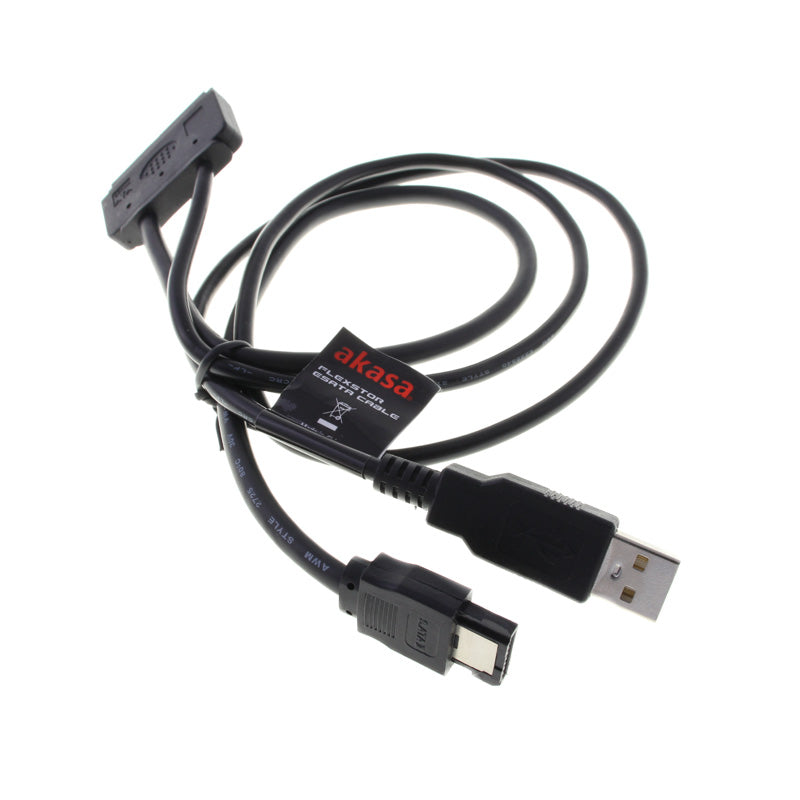 Akasa Flexstor eSATA-Kabel für 2,5-Zoll-SATA-HDD und -SSD