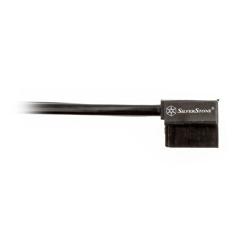 SilverStone SST-CP11B Super Low Profile SATA-Kabel - 50 cm, schwarz
