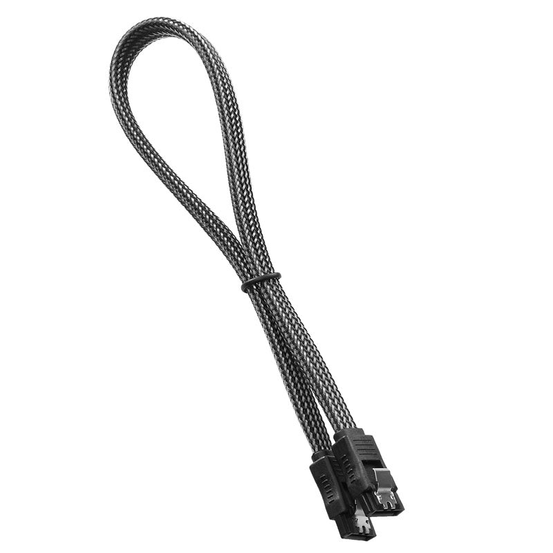 CableMod ModMesh SATA 3 Cable 30cm - carbon
