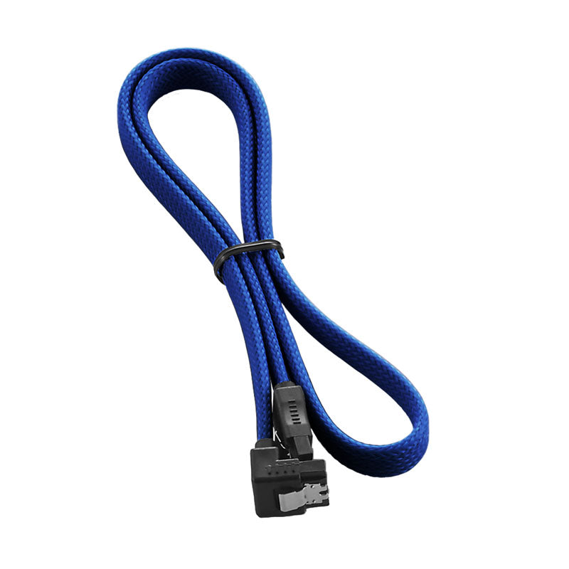 CableMod ModMesh Right Angle SATA 3 Cable 60cm - blau