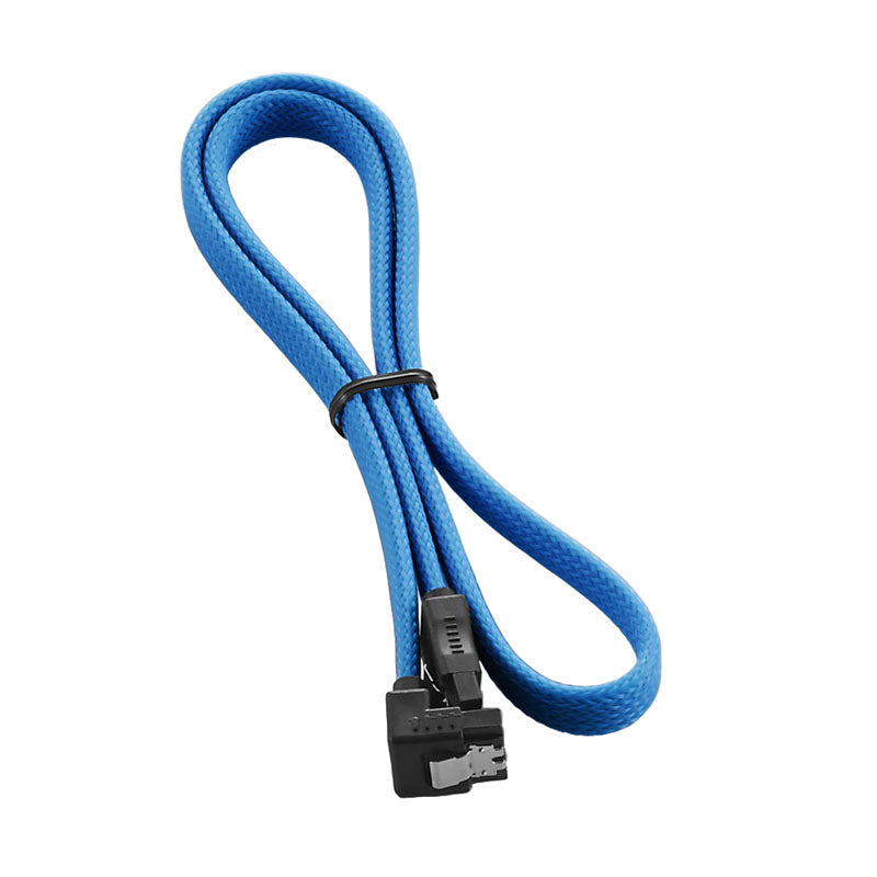 CableMod ModMesh Right Angle SATA 3 Cable 60cm - hellblau