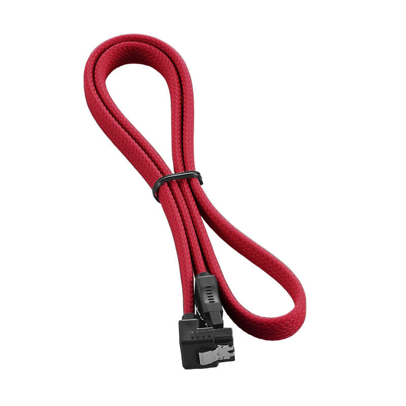 CableMod ModMesh Right Angle SATA 3 Cable 60cm - rot