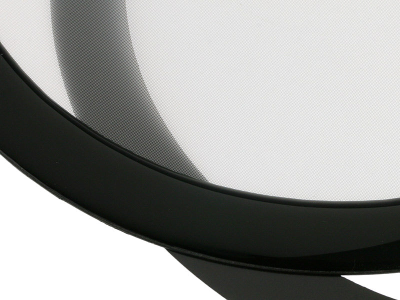 DEMCiflex Staubfilter 80mm, rund - schwarz/weiß