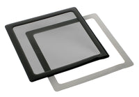 DEMCiflex Staubfilter 200mm, quadratisch - schwarz/schwarz