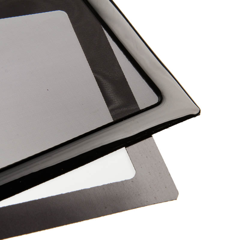 Demciflex Staubfilter für 240mm Radiatoren - schwarz/schwarz