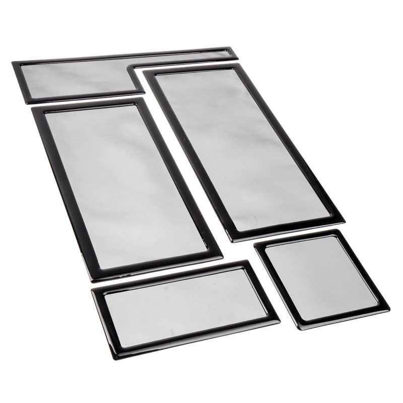 Demciflex Staubfilter Set CaseLabs Bullet BH7 - schwarz/schwarz
