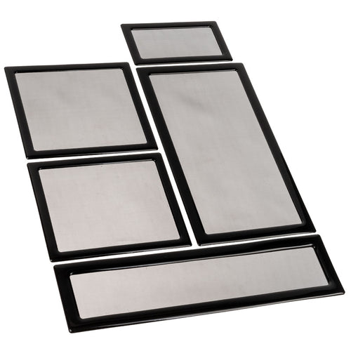 DEMCiflex Staubfilter-Set für Lian Li TU150 Mini ITX schwarz