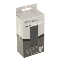 SilverStone SST-EP02B USB 3.0 zu SATA Adapter - schwarz