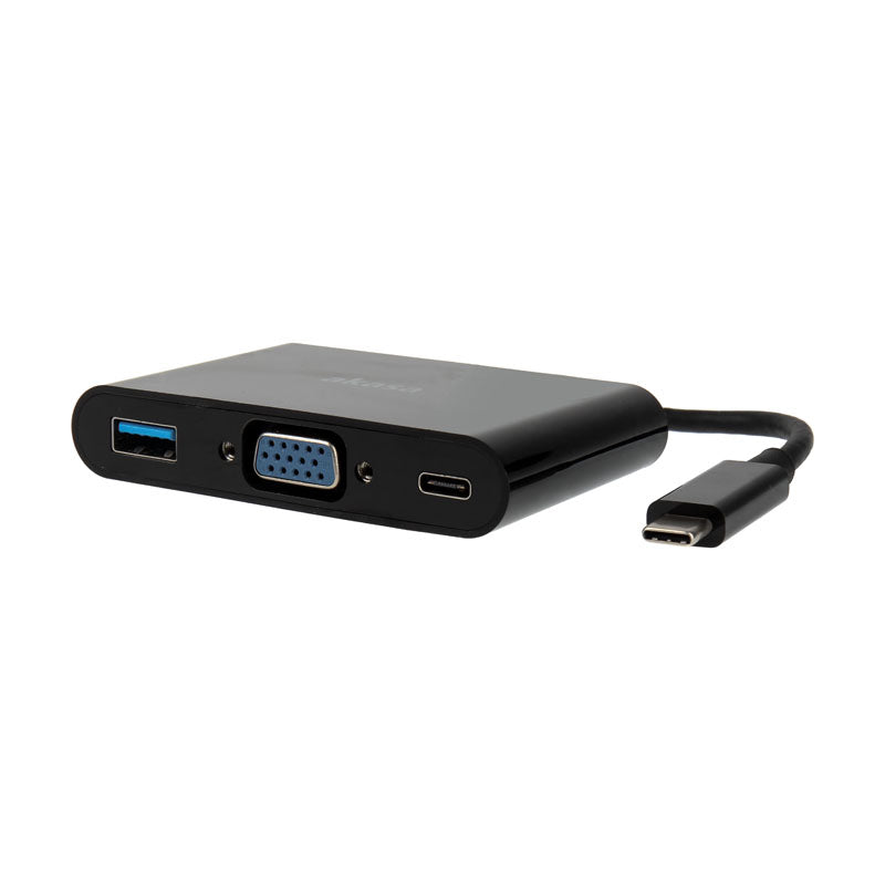 Akasa Typ-C zu VGA Konverter mit USB 3.0 Typ-A-Port