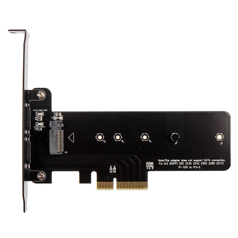 Akasa M.2 X4 PCI-E Adapter Karte - schwarzes PCB