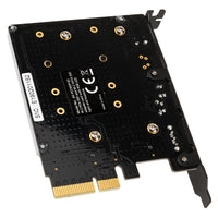 Akasa M.2 PCI-E SATA RGB LED Adapter Karte