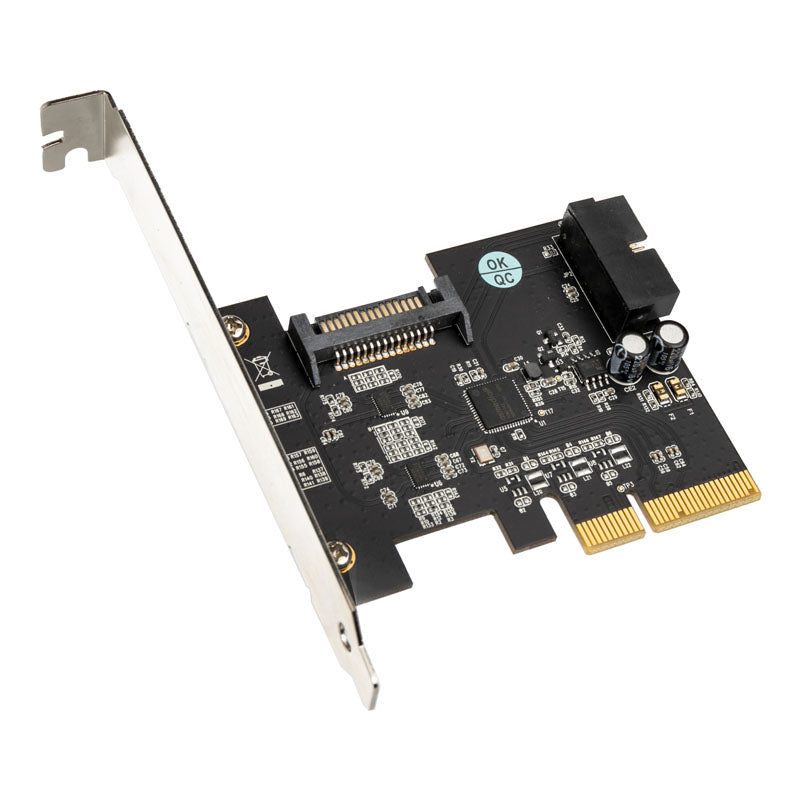 SilverStone SST-ECU04-E - PCI-E Erweiterungskarte, 1x intern USB 3.1 19-pin Anschluss, LP