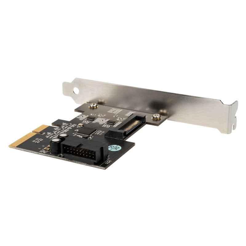 SilverStone SST-ECU04-E - PCI-E Erweiterungskarte, 1x intern USB 3.1 19-pin Anschluss, LP
