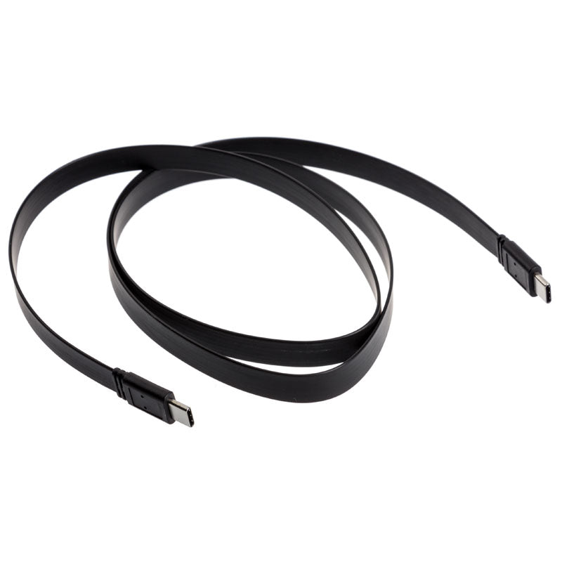 Akasa Typ C zu Typ C Adapter Kabel PROSLIM - schwarz