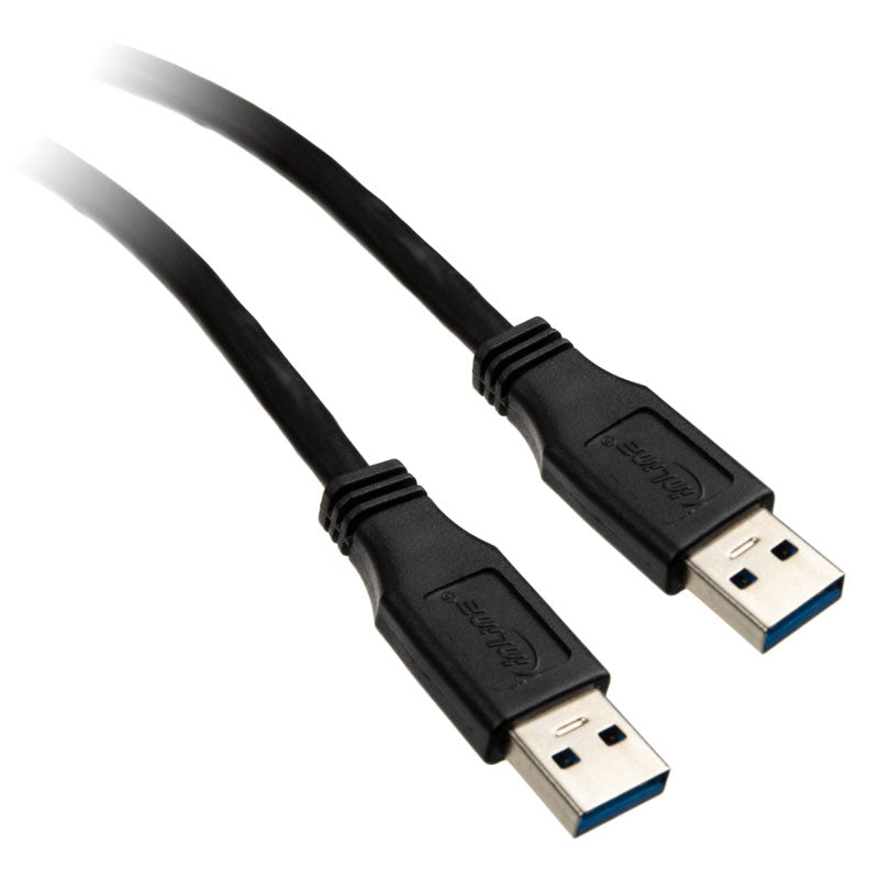 InLine USB 3.0 Kabel, A auf A, schwarz - 0,3m