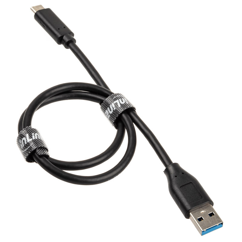 InLine USB 3.2 Gen.2 Kabel, Typ C auf A Stecker/Stecker, schwarz - 0,5m