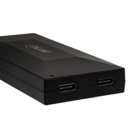 InLine USB 3.2 Gen 1 Hub, USB Typ-C, 3 Port Typ-A, 2 Port Typ-C, 3A Netzteil - schwarz