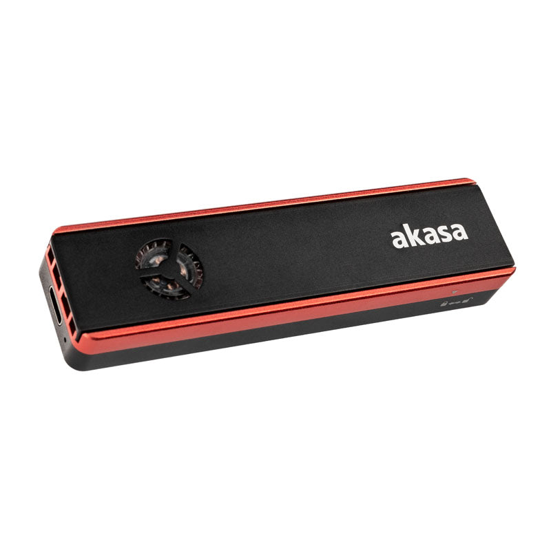 Akasa Vegas SSD Mate, M.2 SATA/NVMe SSD to USB3.2 Gen2