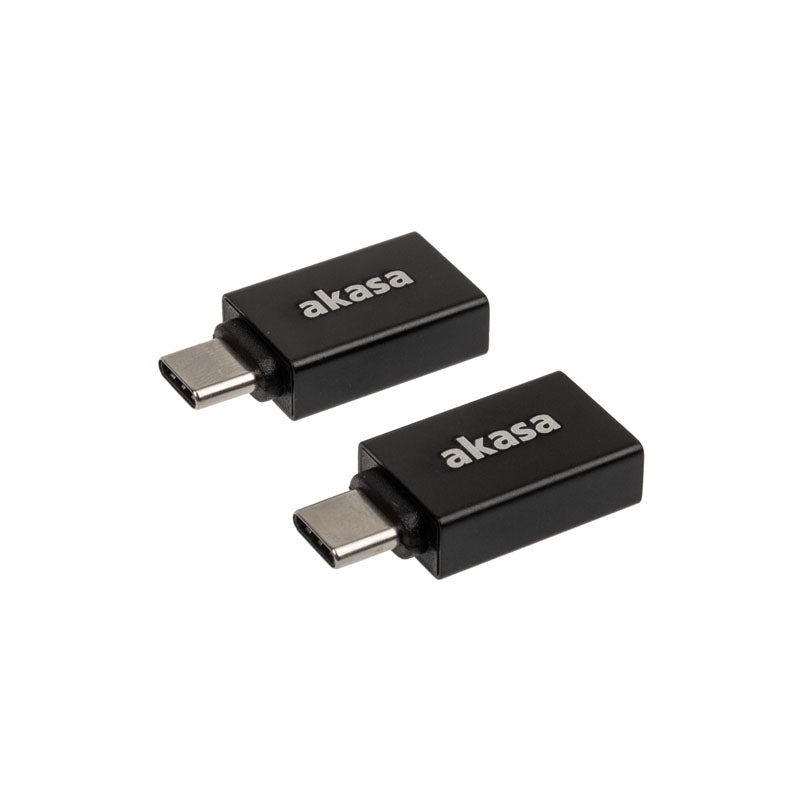 Akasa Typ A auf Typ C USB-Adapter - 2 Stück