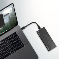AXAGON EEM2-GTR externes Gehäuse für M.2 SSDs USB-C 3.2 Gen 2, schwarz