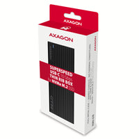 AXAGON EEM2-GTR externes Gehäuse für M.2 SSDs USB-C 3.2 Gen 2, schwarz