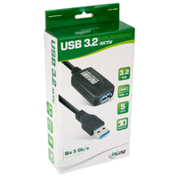 InLine USB-A 3.2 Gen.1 Verlängerung, USB-A auf USB-A, schwarz - 5m