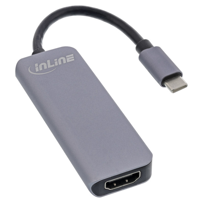 InLine Multifunktions-Hub USB 3.2, 1x USB-C, 2x USB-A, HDMI,