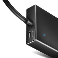 AXAGON HUE-F7C 7x USB 3.2 Gen 1 Aluminium Flat Hub, 30 cm USB-C-Kabel