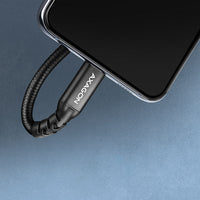 AXAGON BUCM32-CF05AB Verlängerungskabel, USB-C zu USB-C 3.2 Gen 2, 0,5 m, 20 Gbps - Aluminium