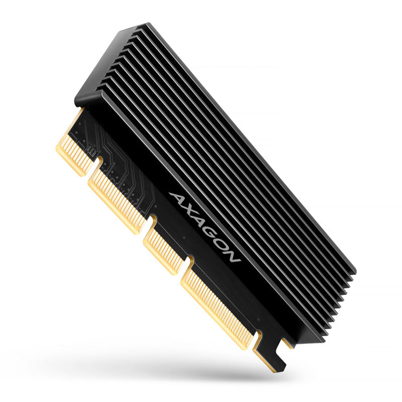 AXAGON PCEM2-XS PCI-E 3.0 16x - M.2 SSD NVMe, 80 mm SSD - low profile