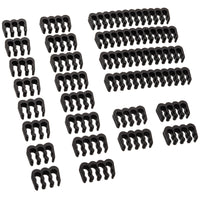 Akasa Kabelkamm Set - 3mm, schwarz