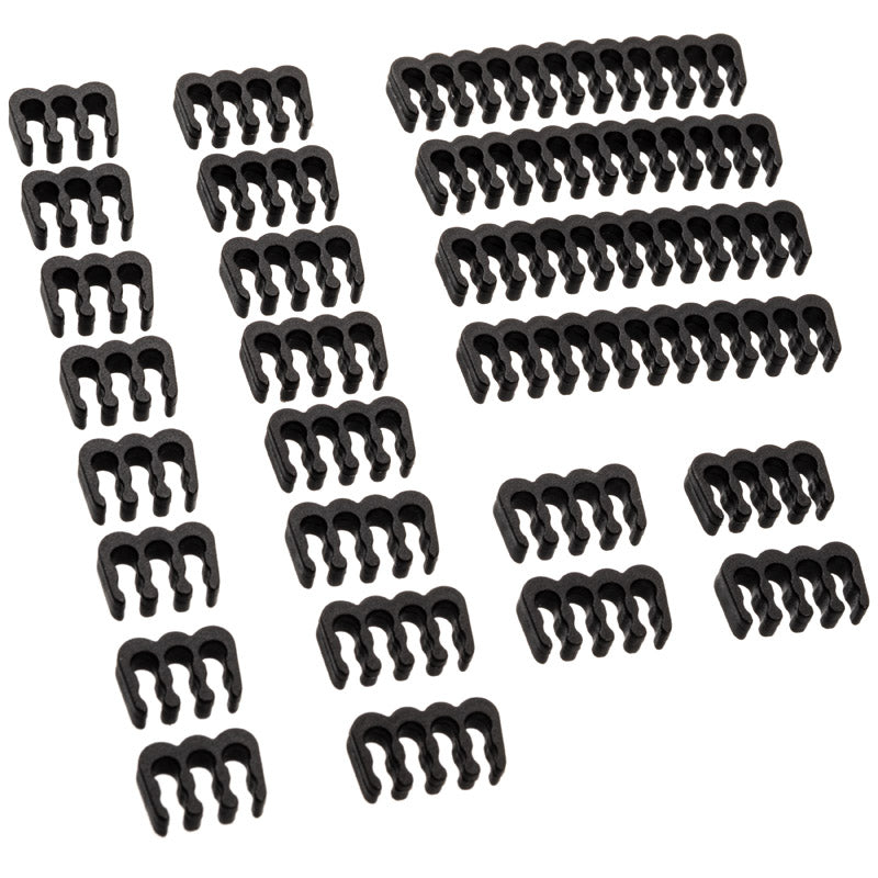 Akasa Kabelkamm Set - 3mm, schwarz